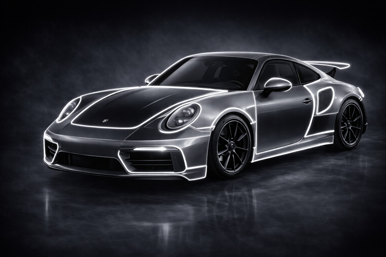 Aplikácia PPF fólie na Porsche – ochrana laku auta
